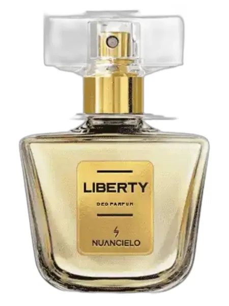 Frasco del perfume Nuancielo Liberty unisex