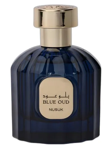 Frasco del perfume Nusuk Blue Oud
