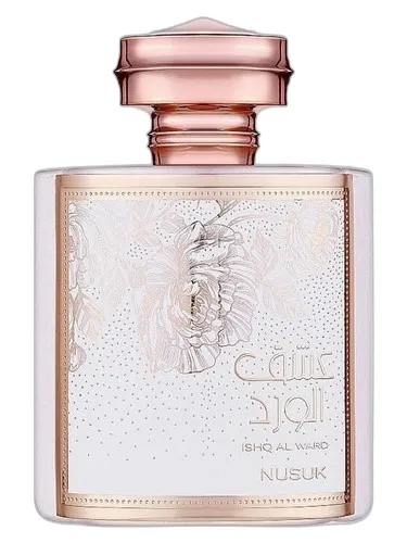 Frasco del perfume Nusuk Ishq Al Ward