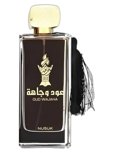 Frasco del perfume Nusuk Oud Wajaha