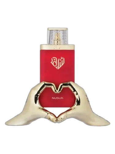 Frasco del perfume Nusuk Saher