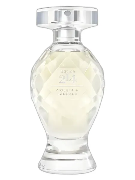 Frasco del perfume O Boticário 214 Violeta & Sandalo O Boticario