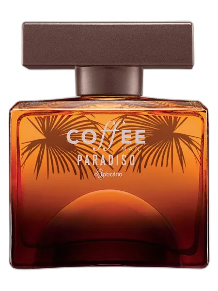 Frasco del perfume O Boticário Coffee Man Paradiso O Boticario Eau de Toilette