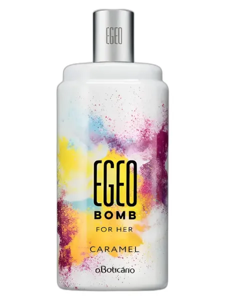Frasco del perfume O Boticário Egeo Bomb For Her Caramel O Boticario