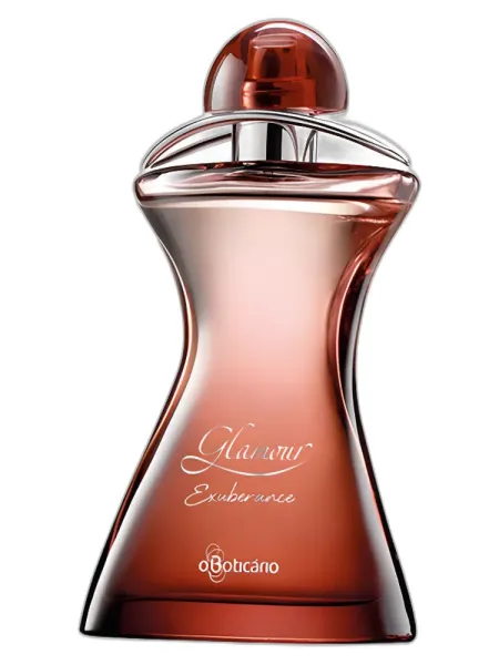 Frasco del perfume O Boticário Glamour Exuberance O Boticario