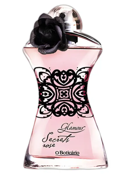 Frasco del perfume O Boticário Glamour Secrets Rose O Boticario