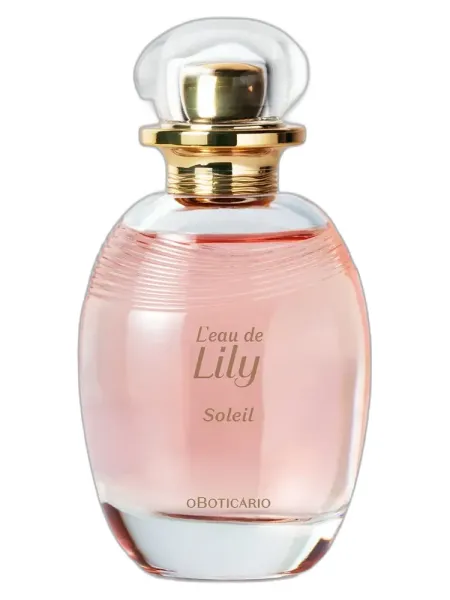 Frasco del perfume O Boticário L'eau de Lily Soleil O Boticario Eau de Toilette
