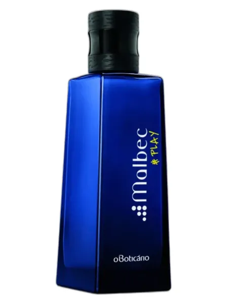 Frasco del perfume O Boticário Malbec Play O Boticario Eau de Cologne