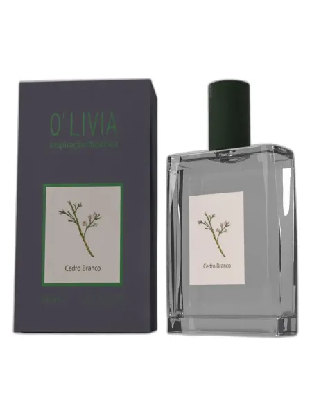 Frasco del perfume O'Livia Inspiração Botânica Cedro Branco O'Livia Inspiracao Botanica unisex