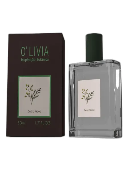 Frasco del perfume O'Livia Inspiração Botânica Cedro Wood O'Livia Inspiracao Botanica unisex