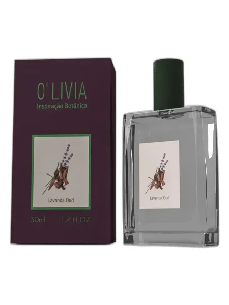 Frasco del perfume O'Livia Inspiração Botânica Lavanda Oud O'Livia Inspiracao Botanica unisex