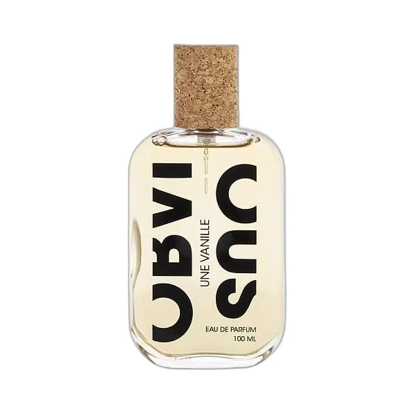 Frasco del perfume Obvious Un Vanille Eau de Parfum