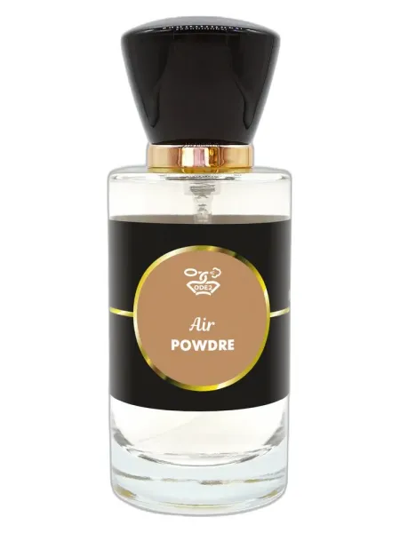 Frasco del perfume Odetu Air Powdre unisex