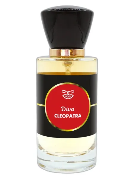 Frasco del perfume Odetu Diva Cleopatra