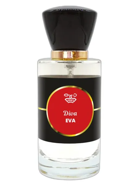 Frasco del perfume Odetu Diva Eva