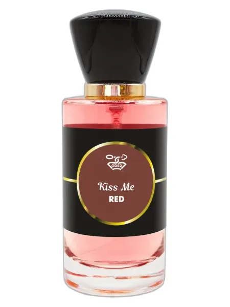 Frasco del perfume Odetu Kiss Me Red unisex