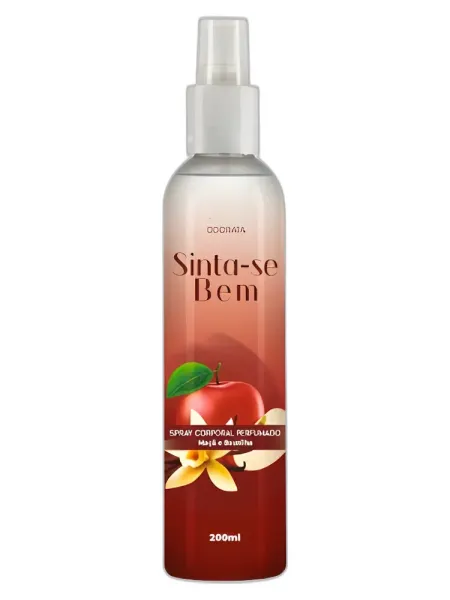 Frasco del perfume Odorata Sinta-se Bem Maca e Baunilha
