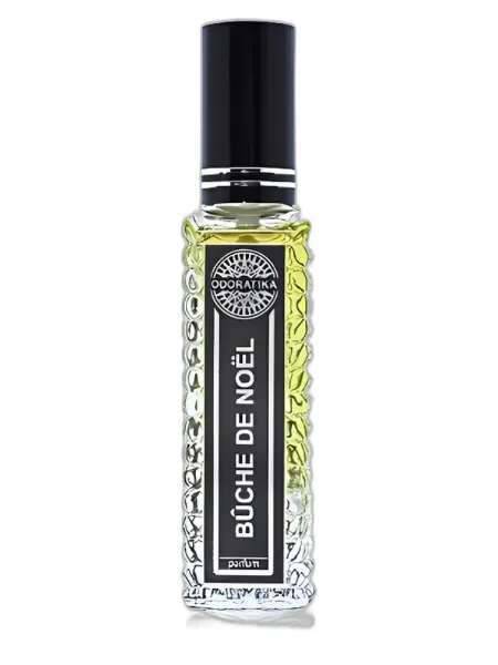 Frasco del perfume Odoratika Buche de Noel