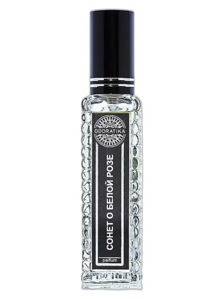 Frasco del perfume Odoratika Sonnet About White Rose