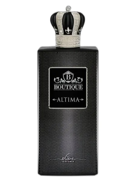 Frasco del perfume Olive Perfumes Altima Silver unisex Eau de Parfum