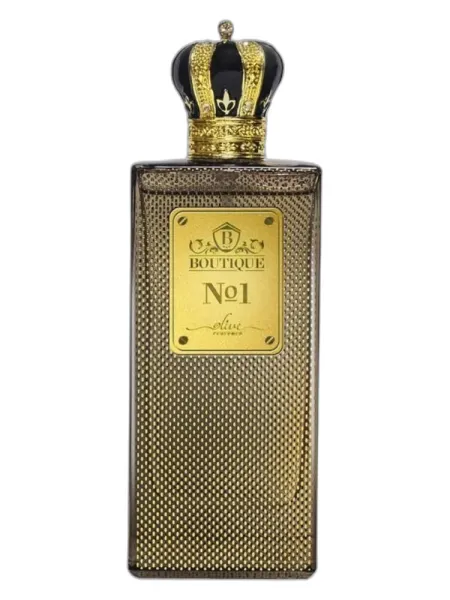 Frasco del perfume Olive Perfumes No. 1 unisex Eau de Parfum
