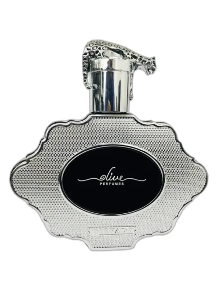 Frasco del perfume Olive Perfumes Tornado Silver unisex Eau de Parfum