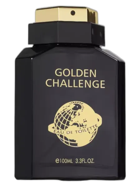 Frasco del perfume Omerta Golden Challenge Eau de Toilette