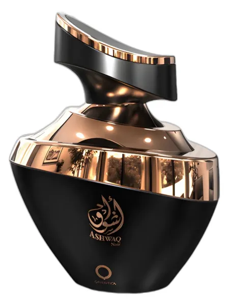 Frasco del perfume Orientica Ashwaq Noir
