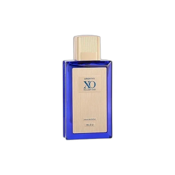Frasco del perfume Orientica Xo Xclusif Oud Bleu Eau de Parfum