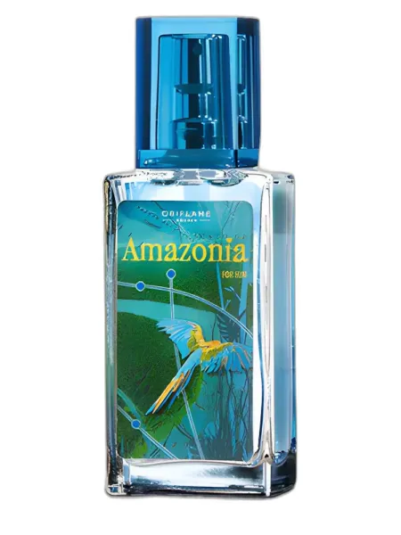 Frasco del perfume Oriflame Amazonia for Him