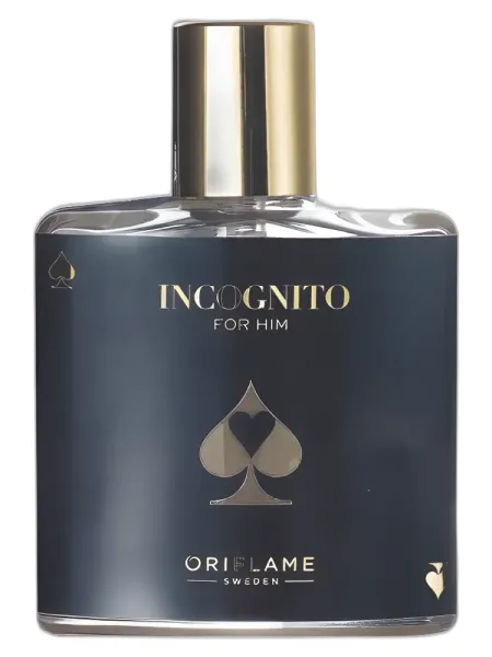Frasco del perfume Oriflame Incognito for Him