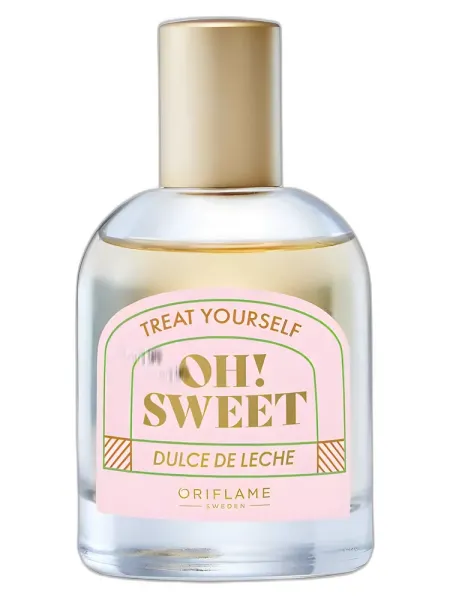 Frasco del perfume Oriflame Oh! Sweet Dulce de Leche