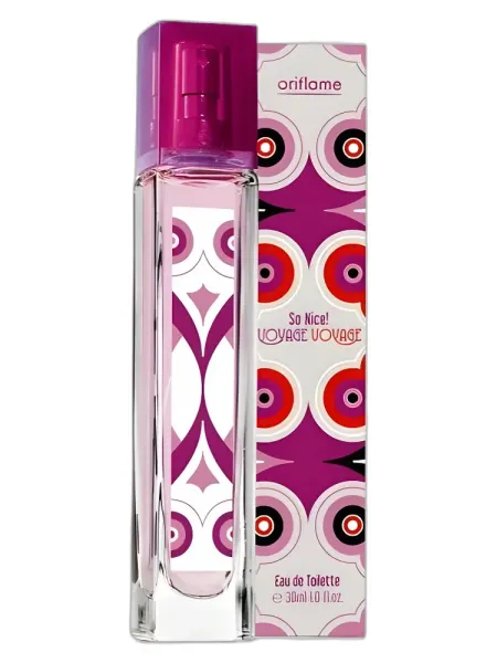 Frasco del perfume Oriflame Voyage Voyage So Chic!