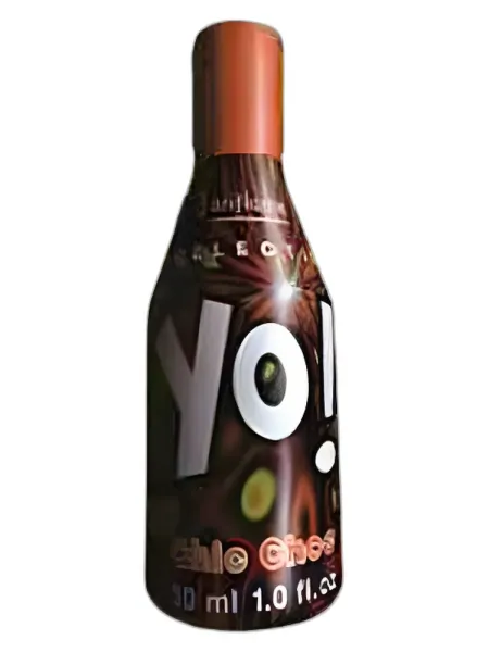 Frasco del perfume Oriflame Yo! Chic Choc