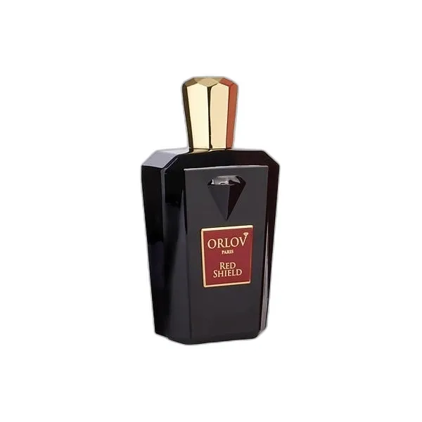 Frasco del perfume Orlov Paris Red Shield Eau de Parfum