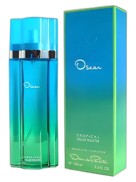 Frasco del perfume Oscar de la Renta Oscar Tropical