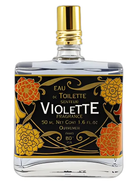 Frasco del perfume Outremer Violette Eau de Toilette