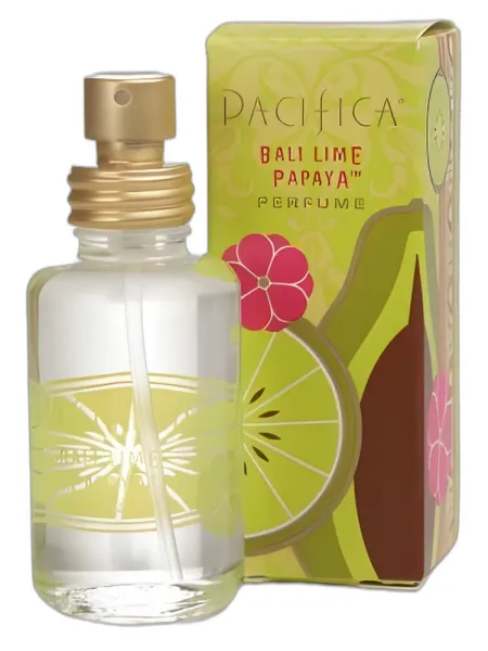 Frasco del perfume Pacifica Bali Lime Papaya