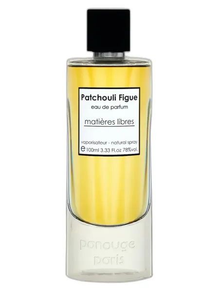 Frasco del perfume Panouge Patchouli Figue unisex