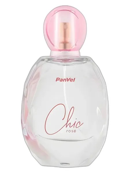 Frasco del perfume PanVel Chic Rose