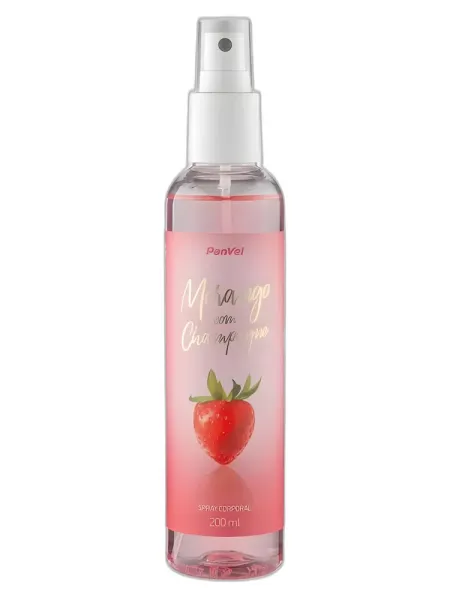 Frasco del perfume PanVel Morango com Champagne