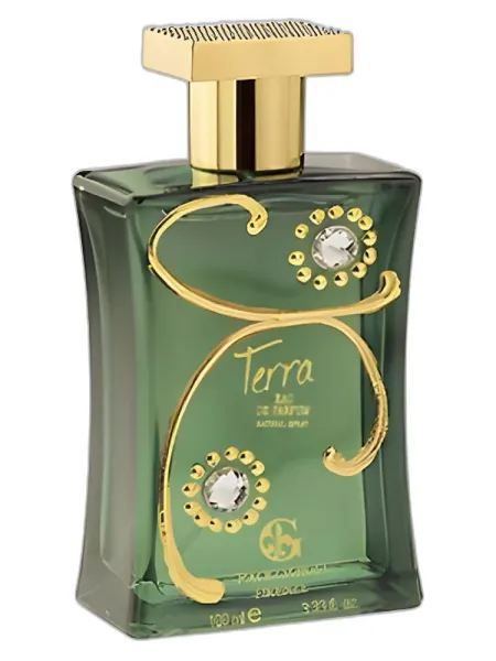 Frasco del perfume Paolo Gigli Terra