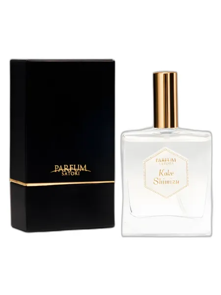 Frasco del perfume Parfum Satori Koke Shimizu Moss Water unisex Eau de Parfum