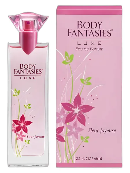 Frasco del perfume Parfums de Coeur Body Fantasies Luxe Fleur Joyeuse Eau de Parfum