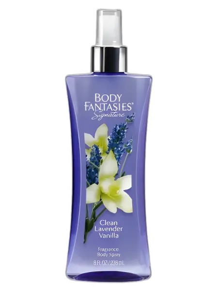 Frasco del perfume Parfums de Coeur Body Fantasies Signature Clean Lavender Vanilla Eau de Parfum