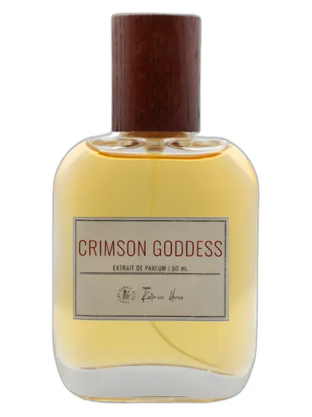 Frasco del perfume Parfums Karmic Hues Crimson Goddess unisex Eau de Parfum