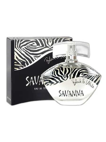 Frasco del perfume Parfums Louis Armand Savanna Black & White Eau de Parfum