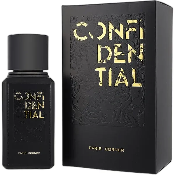 Frasco del perfume Paris Corner Confidential Eau de Parfum