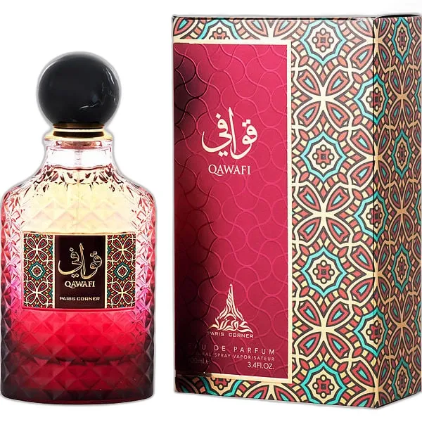 Frasco del perfume Paris Corner Qawafi Eau de Parfum