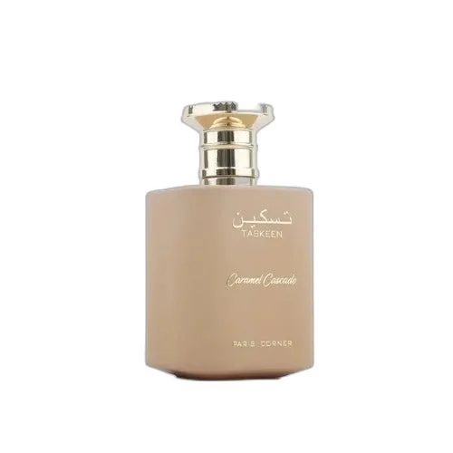 Frasco del perfume Paris Corner Taskeen Caramel Cascade Eau de Parfum